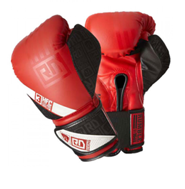 Gants de boxe rouges